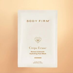 NWT Body Firm Crepe Erase Renew & Smooth Hydrating Foot Mask 1.4oz